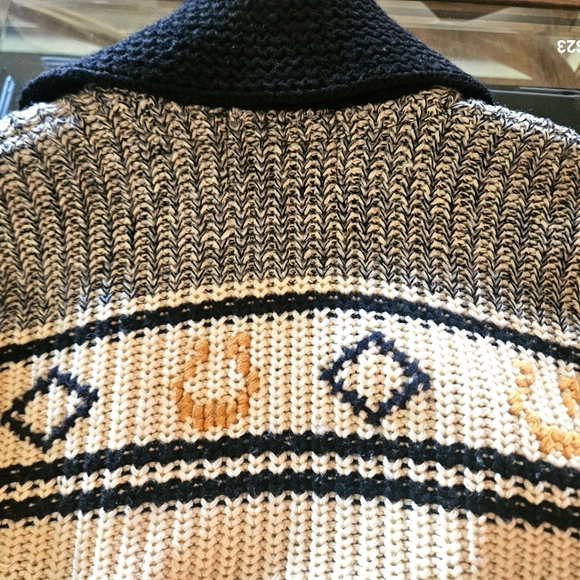 Caldwell western vintage 1950s Angus sweater - Picture 4 of 11